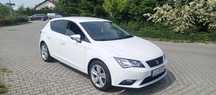 Leon 1.6 tdi 5l na 100km Navi Bluetooth Czujniki park Tempomat oplacon