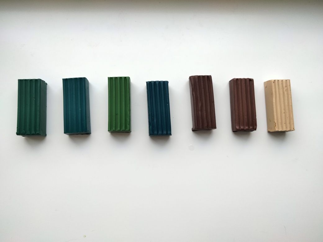 Пластилин разных цветов