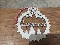 Bola de natal ESPERANÇA