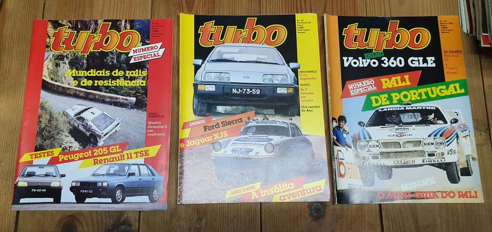 Revistas Turbo do ano 1982/83