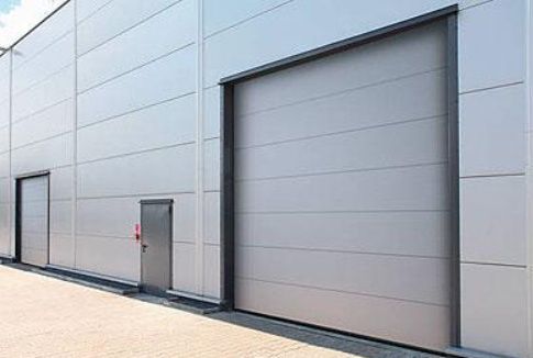 ДОВГОВІЧНІ секційні промислові ворота, ролетні промислові ворота