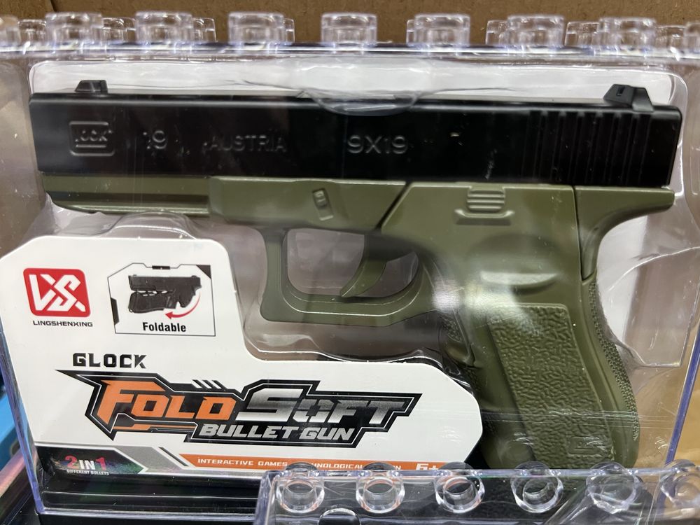 Pistola airsoft toda em metal