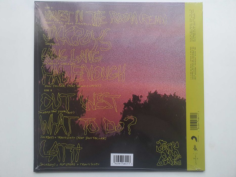 Jackboys - Jackboys - Travis Scott - Pop Smoke / Winyl /