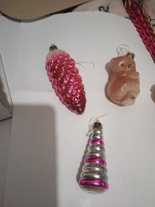 Елочние игрушки, времен СССР.