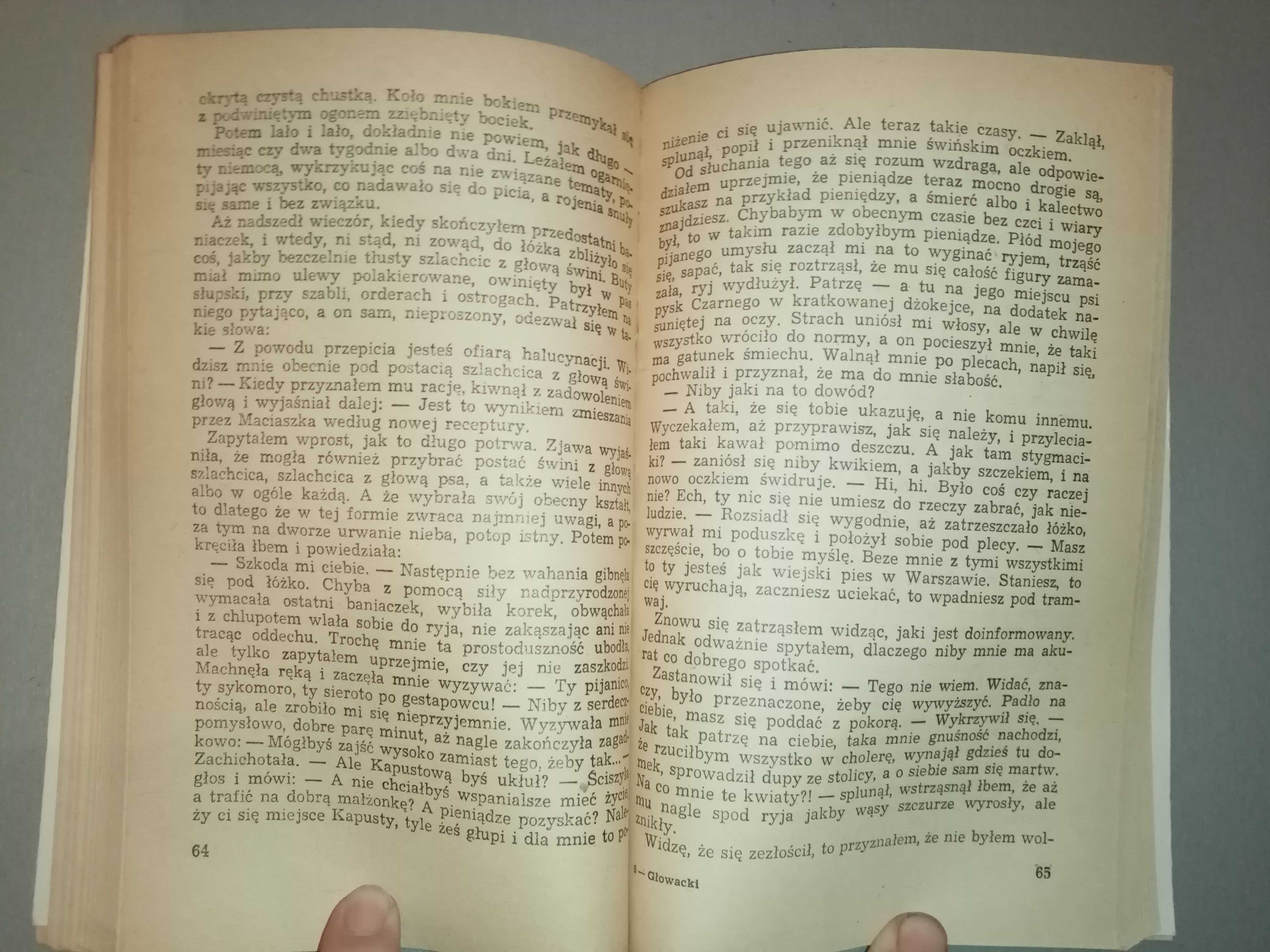 Skrzek, Coraz trudniej kochać  Janusz Głowacki