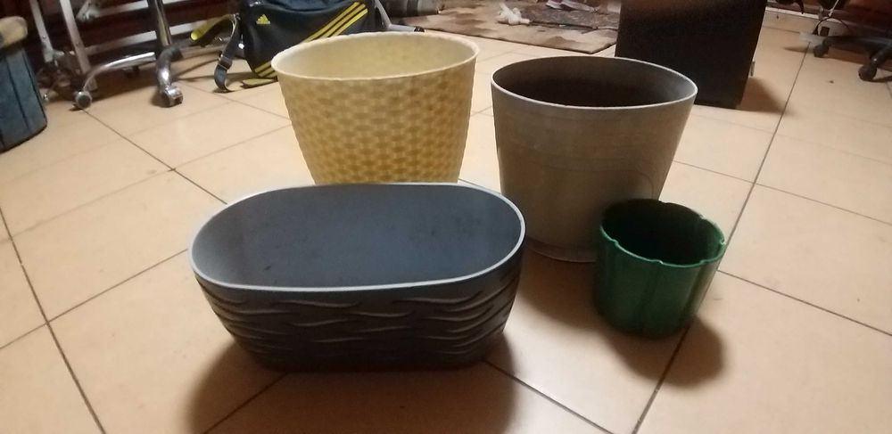 donice ozdobne 4 sztuki