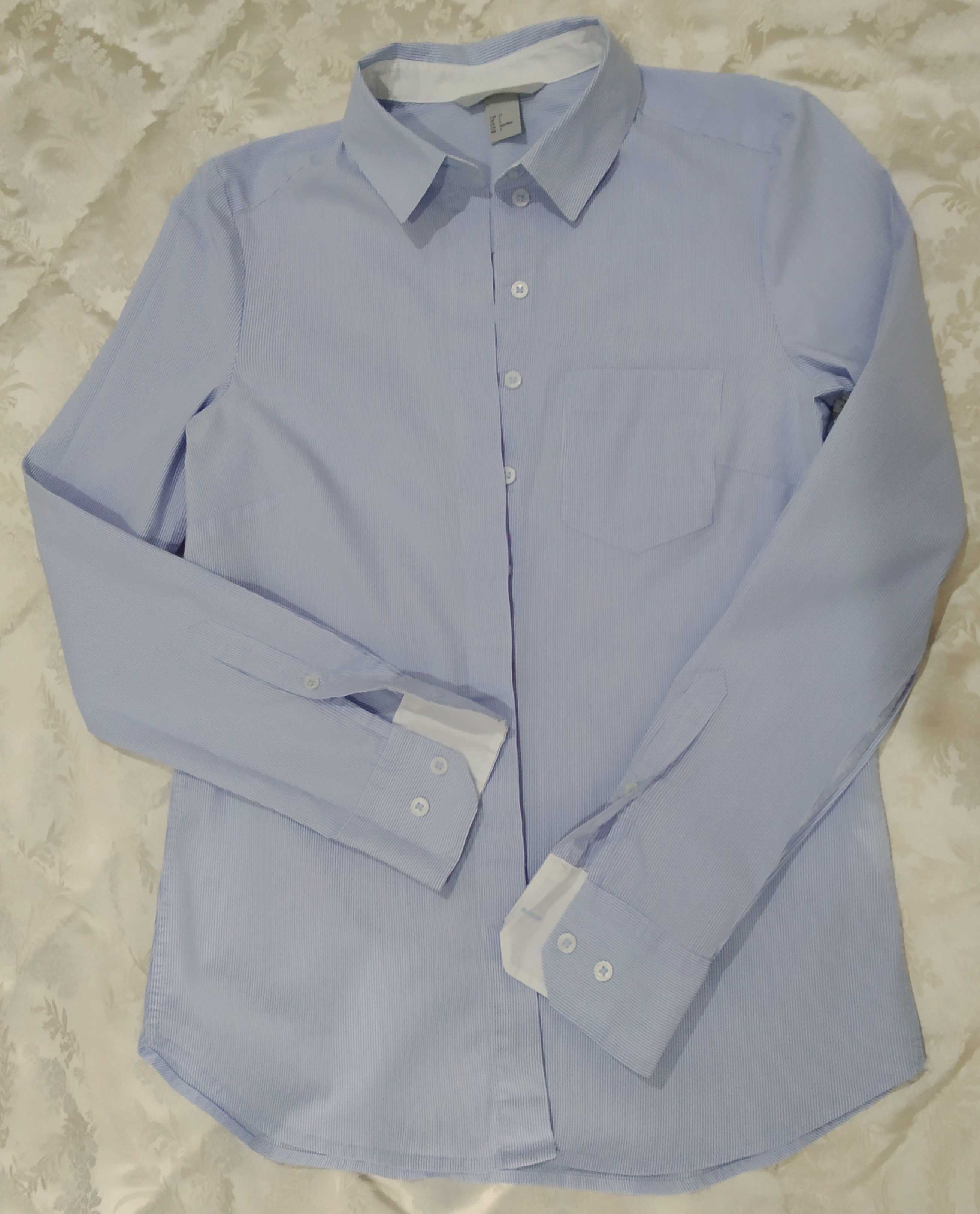 Camisa Azul às Riscas