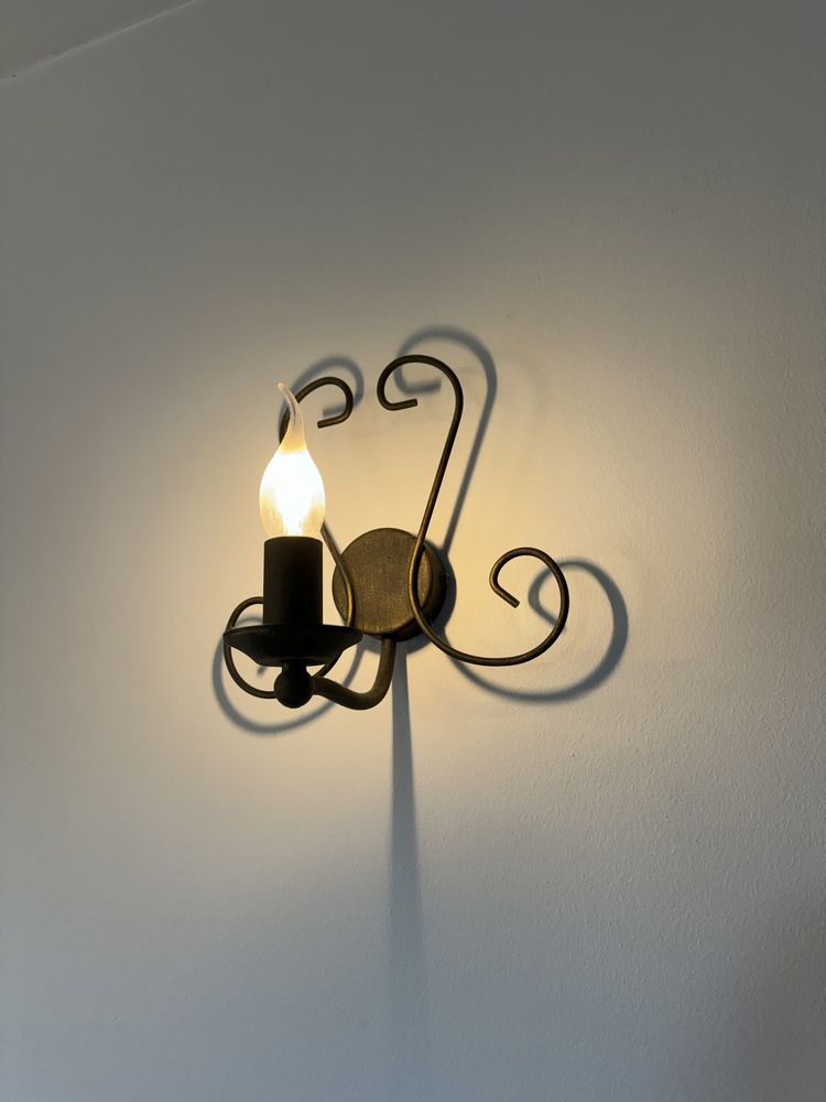 Lampa wisząca plus 3 karnisze