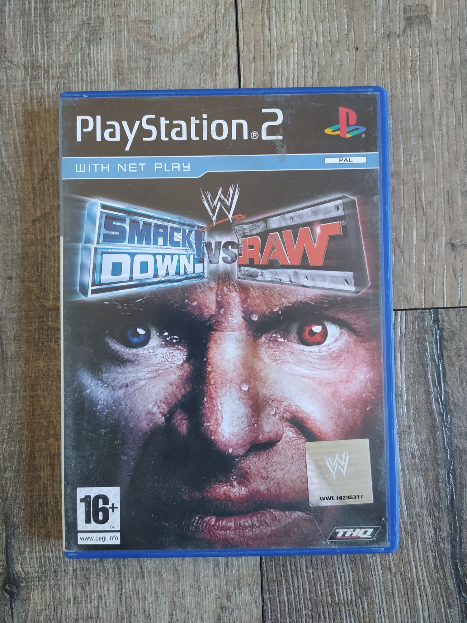 Gra PS2 Smack Down VS Raw WWE Wysyłka