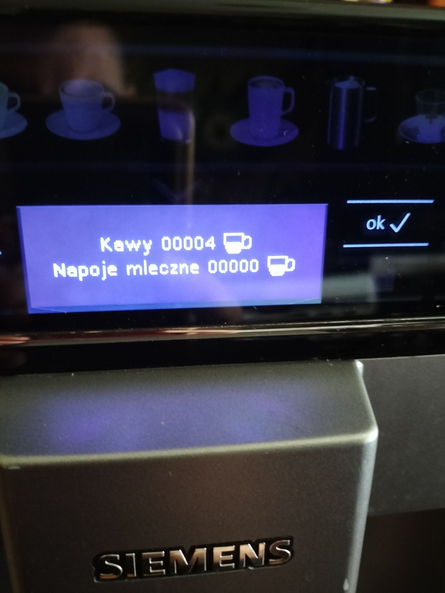 Ekspres do kawy Siemens eq6 plus s100, polskie menu, stan idealny