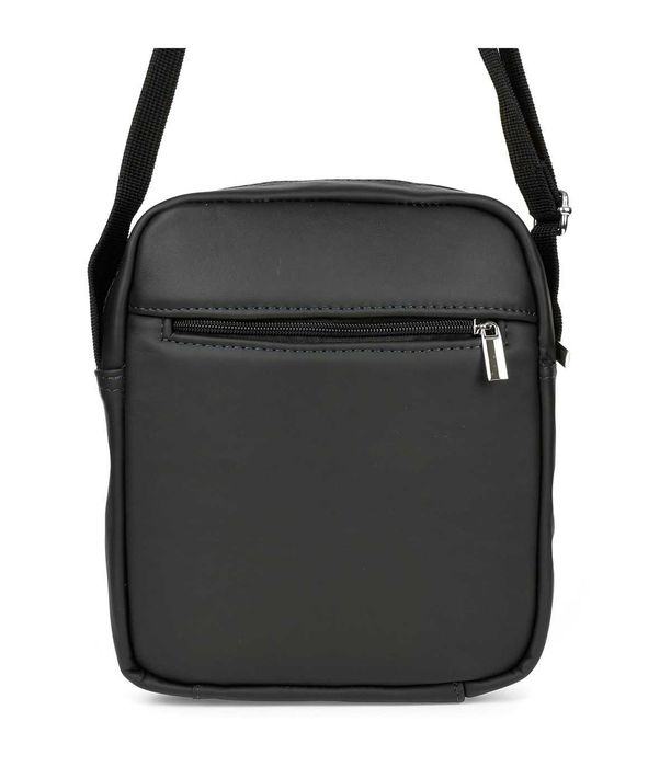 Beltimore torba męska na ramię skórzana czarna pasek