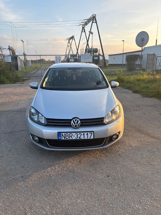 Volkswagen Golf Volkswagen Golf VI 2.0 TDI Highline 140 KM, BOGATE WYPOSAŻENIE