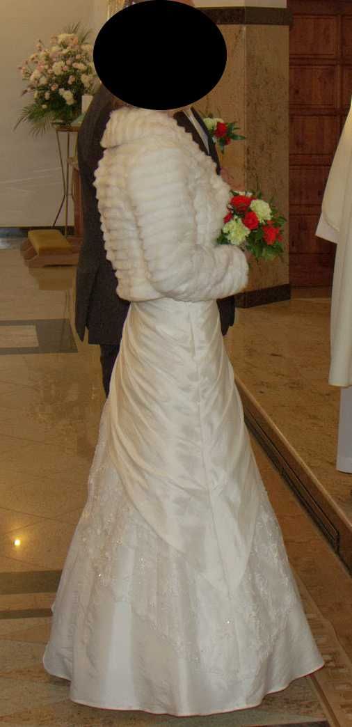 Suknia ślubna, 34 - 36, na szczupłą osobę