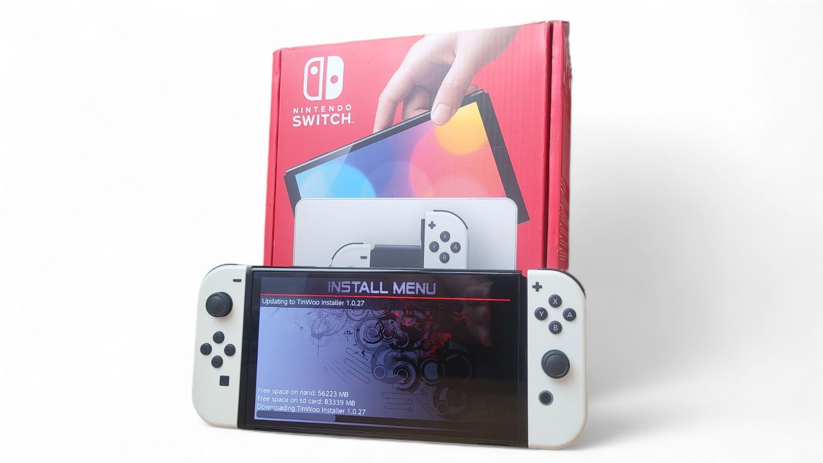 Nintendo Switch OLED CFW HWFLY PICOFLY RP2040 Atmosphere + 128GB SD