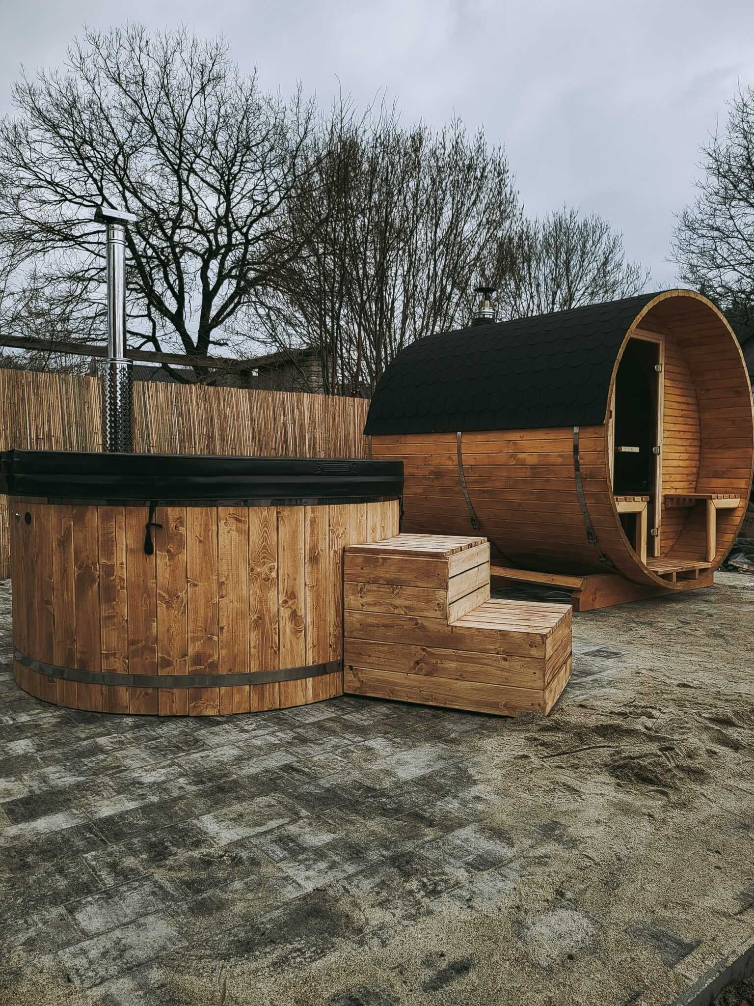 Nowoczesna sauna ogrodowa• Transport• Do 10 rat 0%