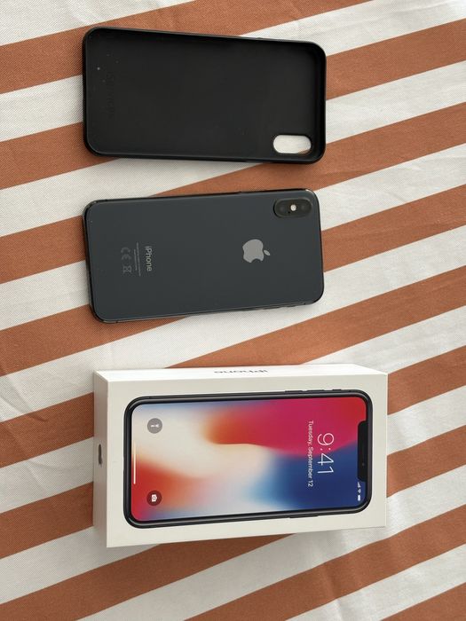 Iphone X , cor Preta , 64 Gb