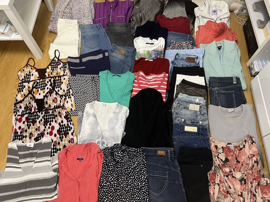 Duża paka ubrań damskich rozm. M-L w bdb stanie z Niemiec!