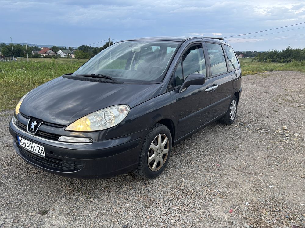 Peugeot 807 2.0 hdi 2005 r 7 os z hakiem