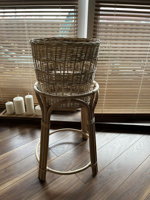 Stojak na doniczkę rattan Ikea Tolkning