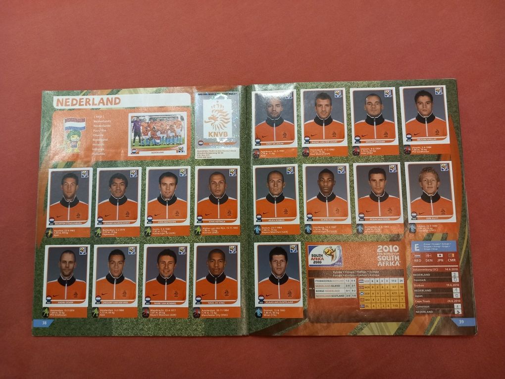 Album Panini South Africa 2010 Fifa World Cup