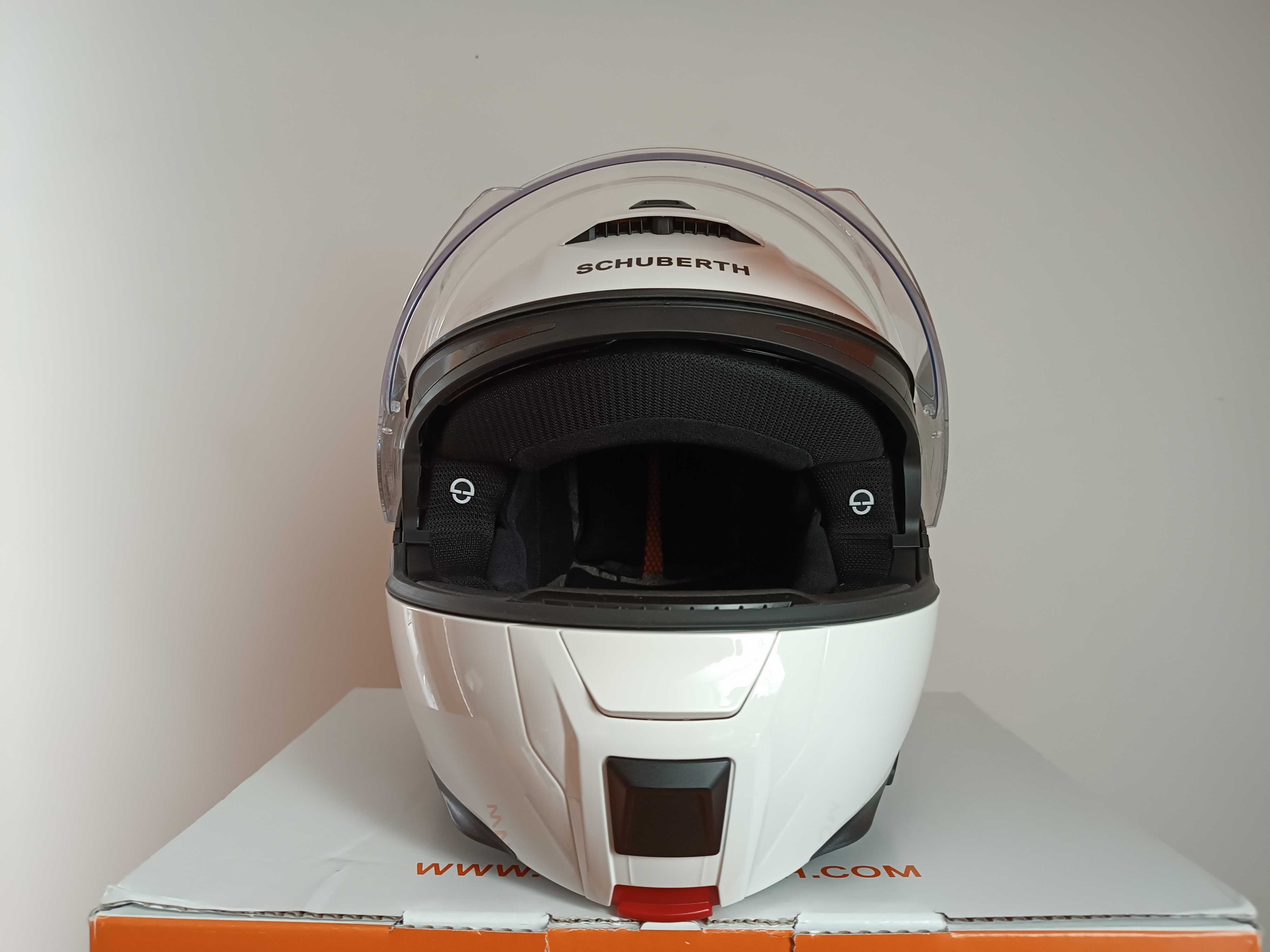Kask Schuberth C5 glossy white S (nowy)