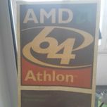 олдфажная наклеечка amd athlon 64
