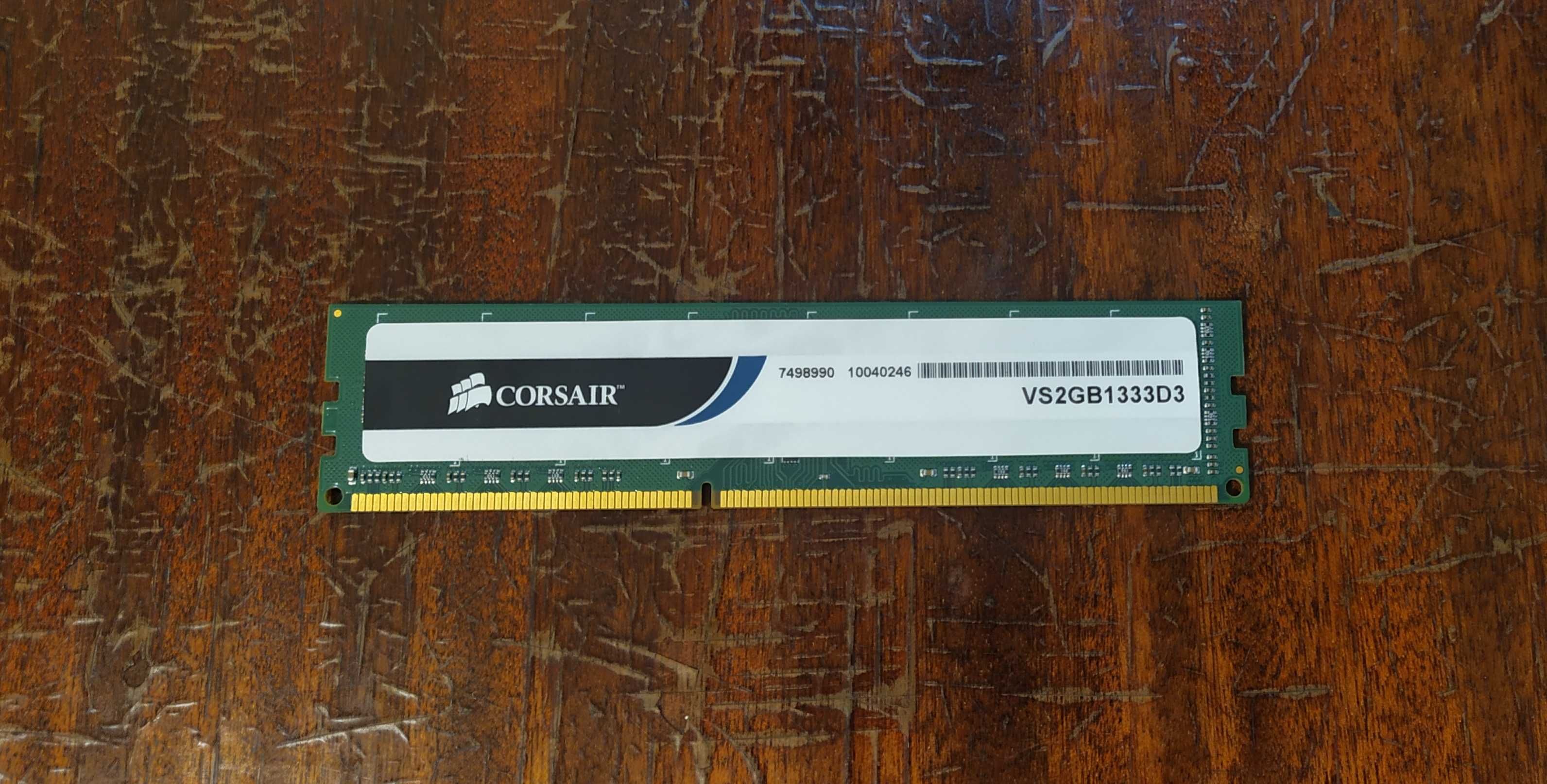 CORSAIR Оперативная память DDR3 2GB CL9 для компьютера Intel AMD ! 2R