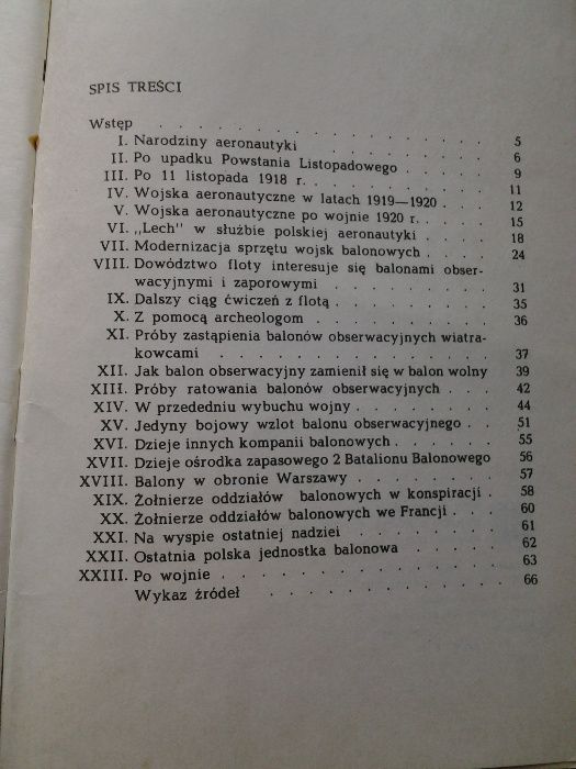 K. Sławiński "Z dziejów polskiej aeronautyki wojskowej" 1987