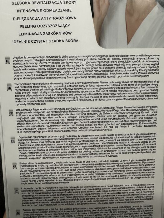 Beautifly b-plasma pro masażer antyzmarszczkowy i antytrądzikowy