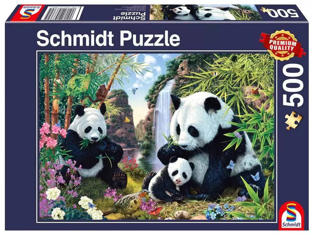 Puzzle 500 Rodzina pand G3. G3