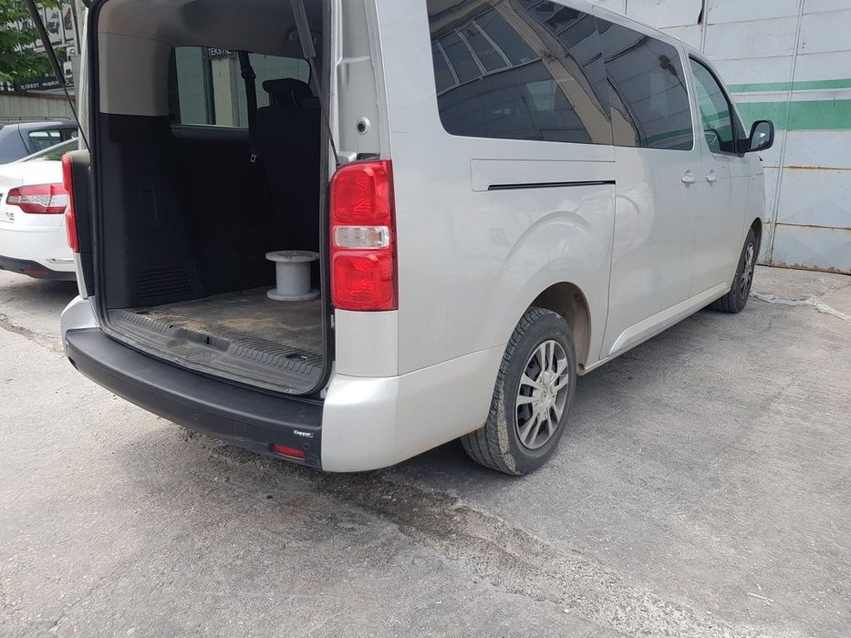 Peugeot Expert, Traveller Накладка на задний бампер EuroCap (ABS)