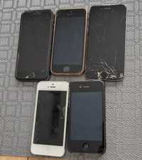 5x apple iphone 4 5 6 7 - blokada uszkodzony części