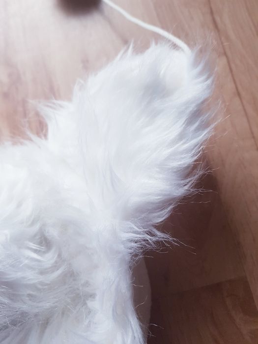 Zimowa czapka z ociepleniem polarowym uszatka damska sztuczne futerko