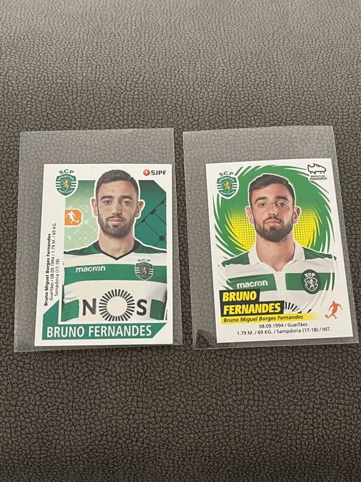 Cromos Bruno Fernandes Sporting