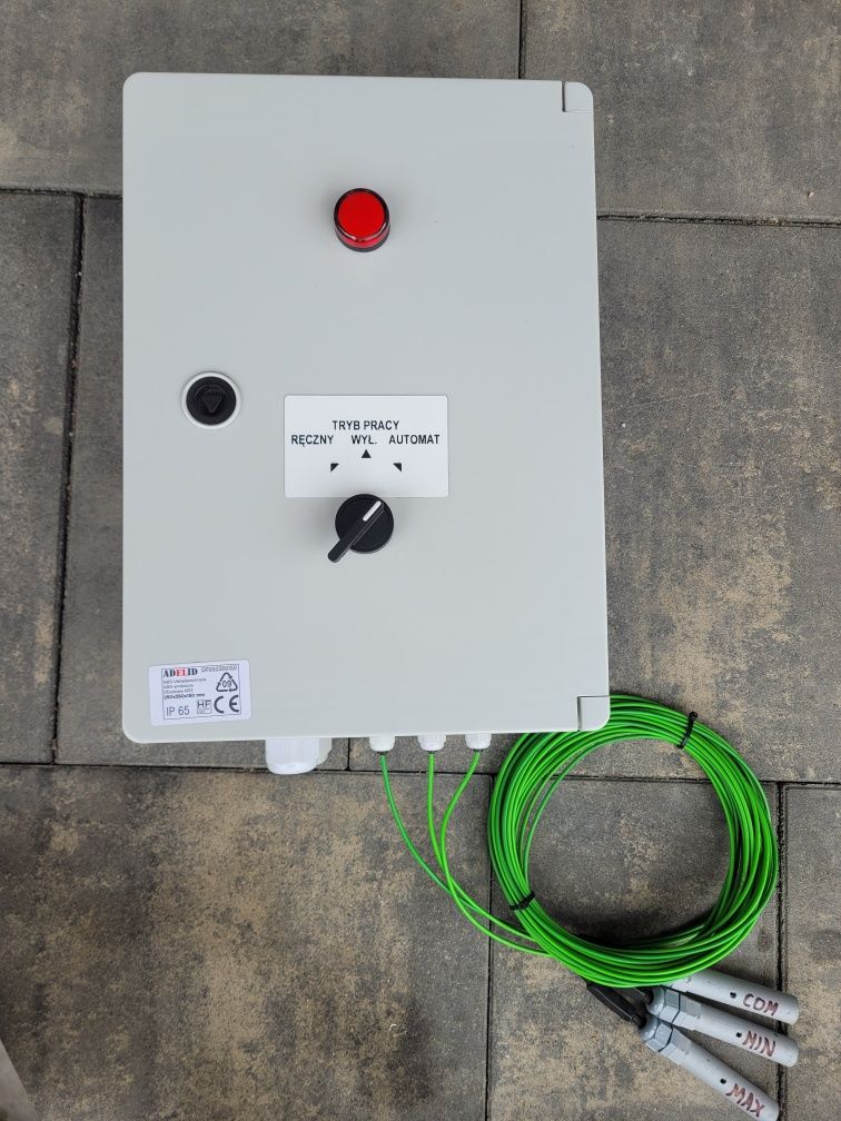 Automatyka do pompy, sterowanie do pompy studni szpilki 230V 400V