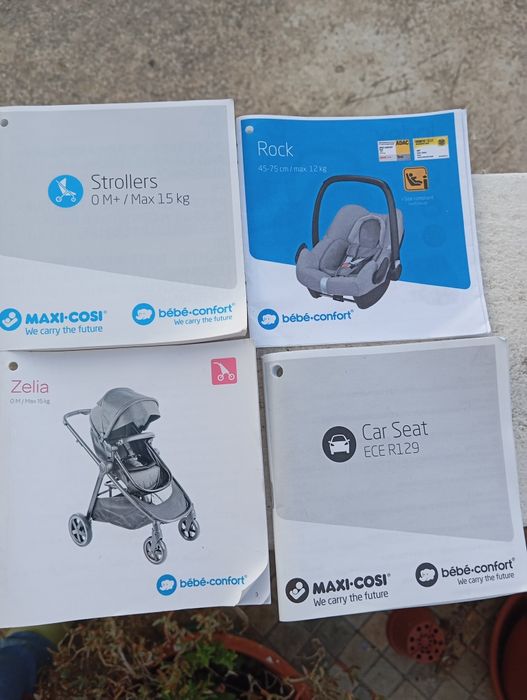 Ovinho e carrinho de bebê