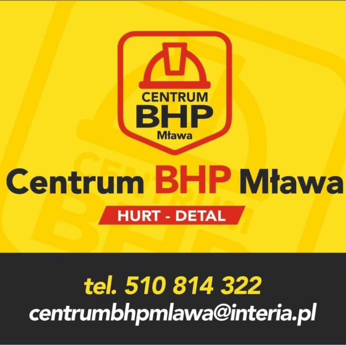 BHP Mława hurt detal sklep BHP Mława Hurtownia BHP Mława