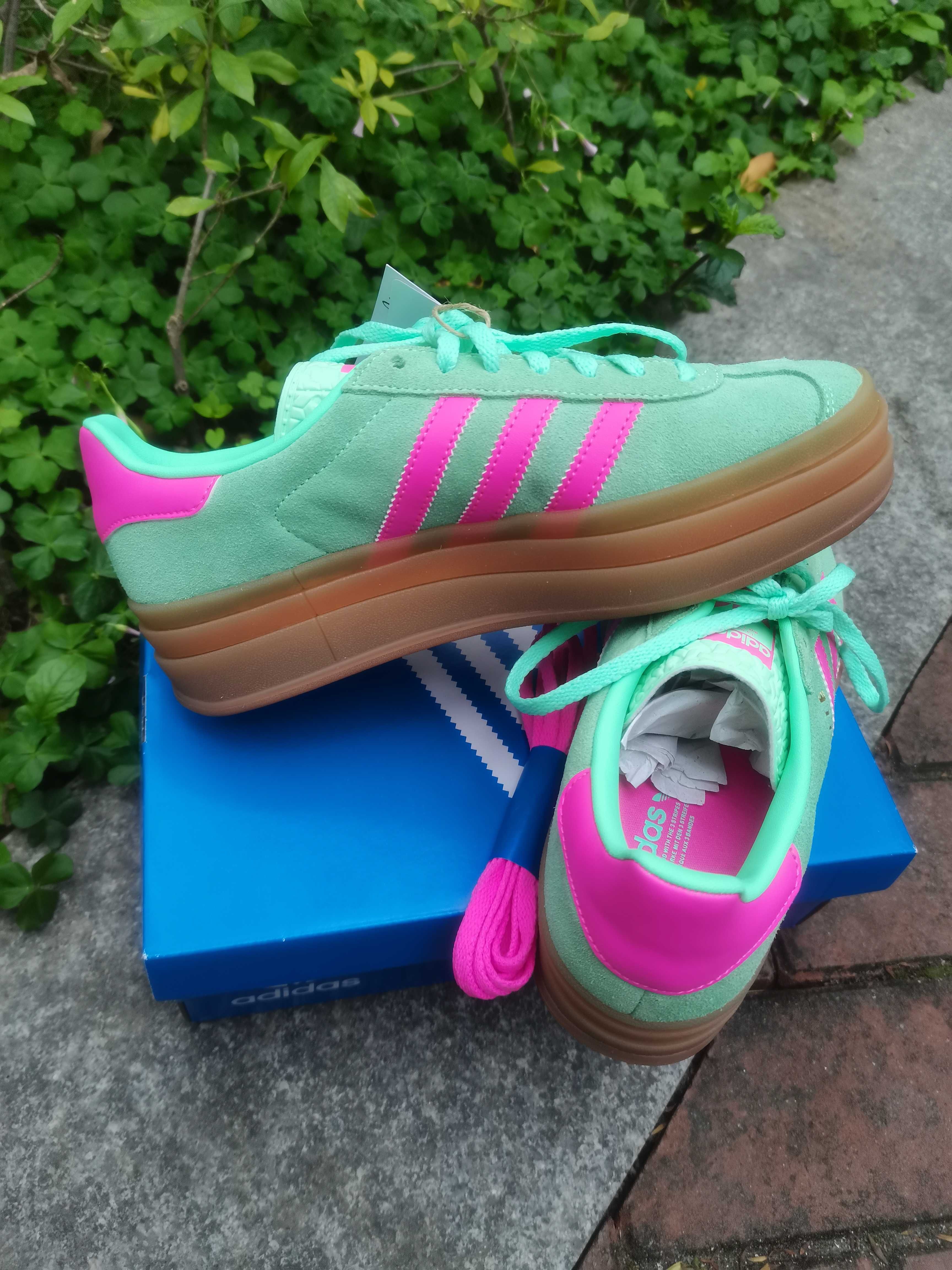 adidas Gazelle Bold Pulse Mint Pink 38