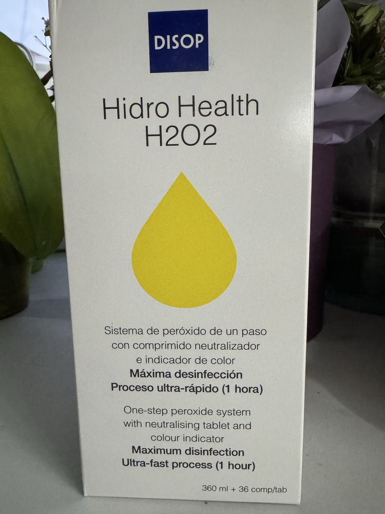 Пероксидна система для очищення контактних лінз HIDRO HEALTH H2O2