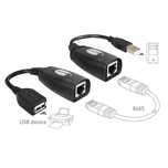 Удлинитель USB по витой паре RJ45 ЮСБ Lan Ethernet кабель (патч-корд)