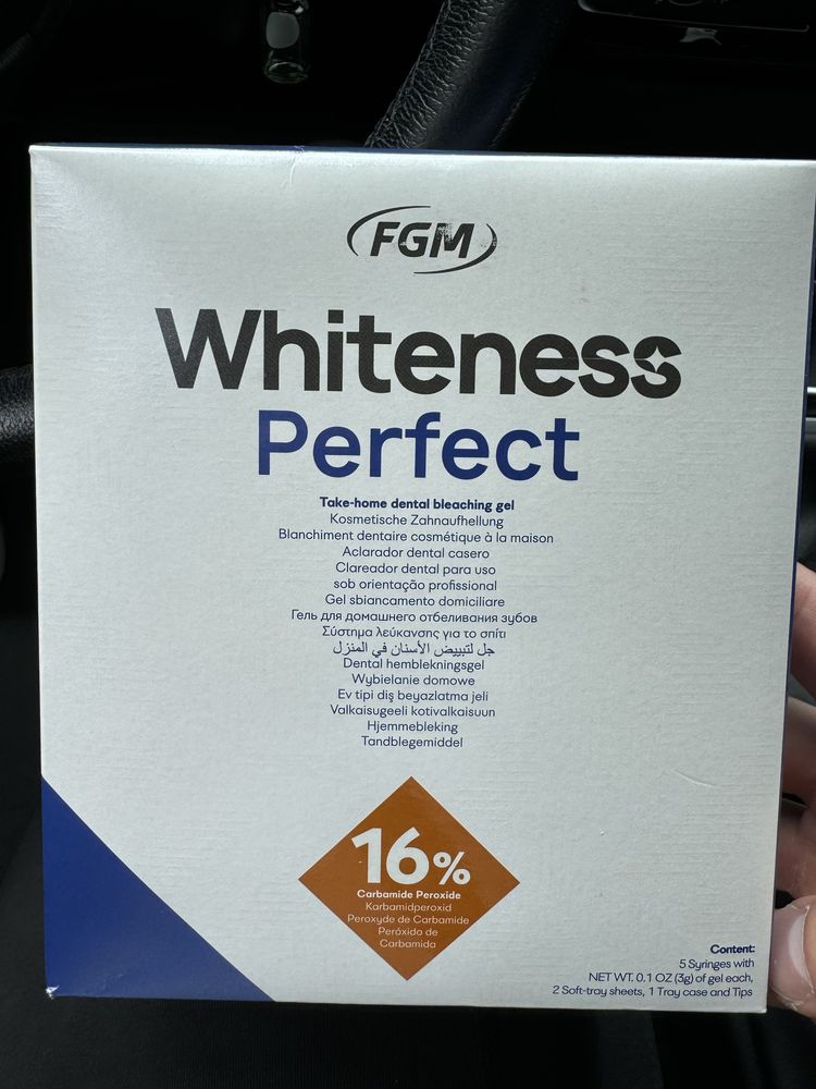 Gel Branqueamento Whiteness Express 16%