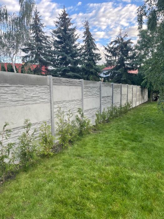 Ogrodzenia betonowe -sprzedaż,montaż.