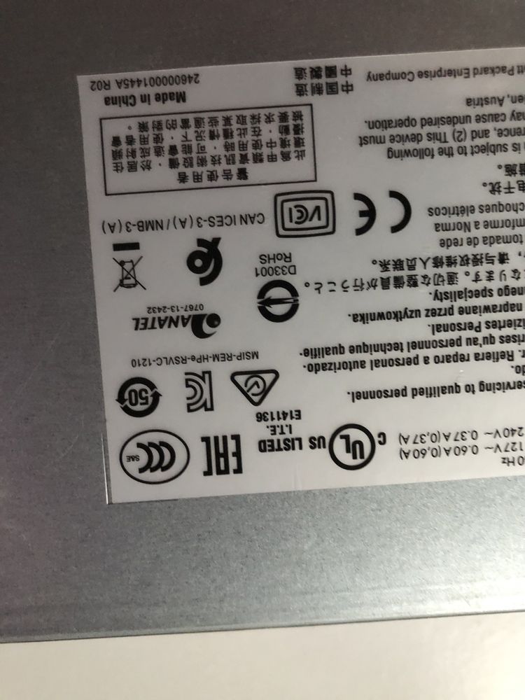 Switch aruba j9776a