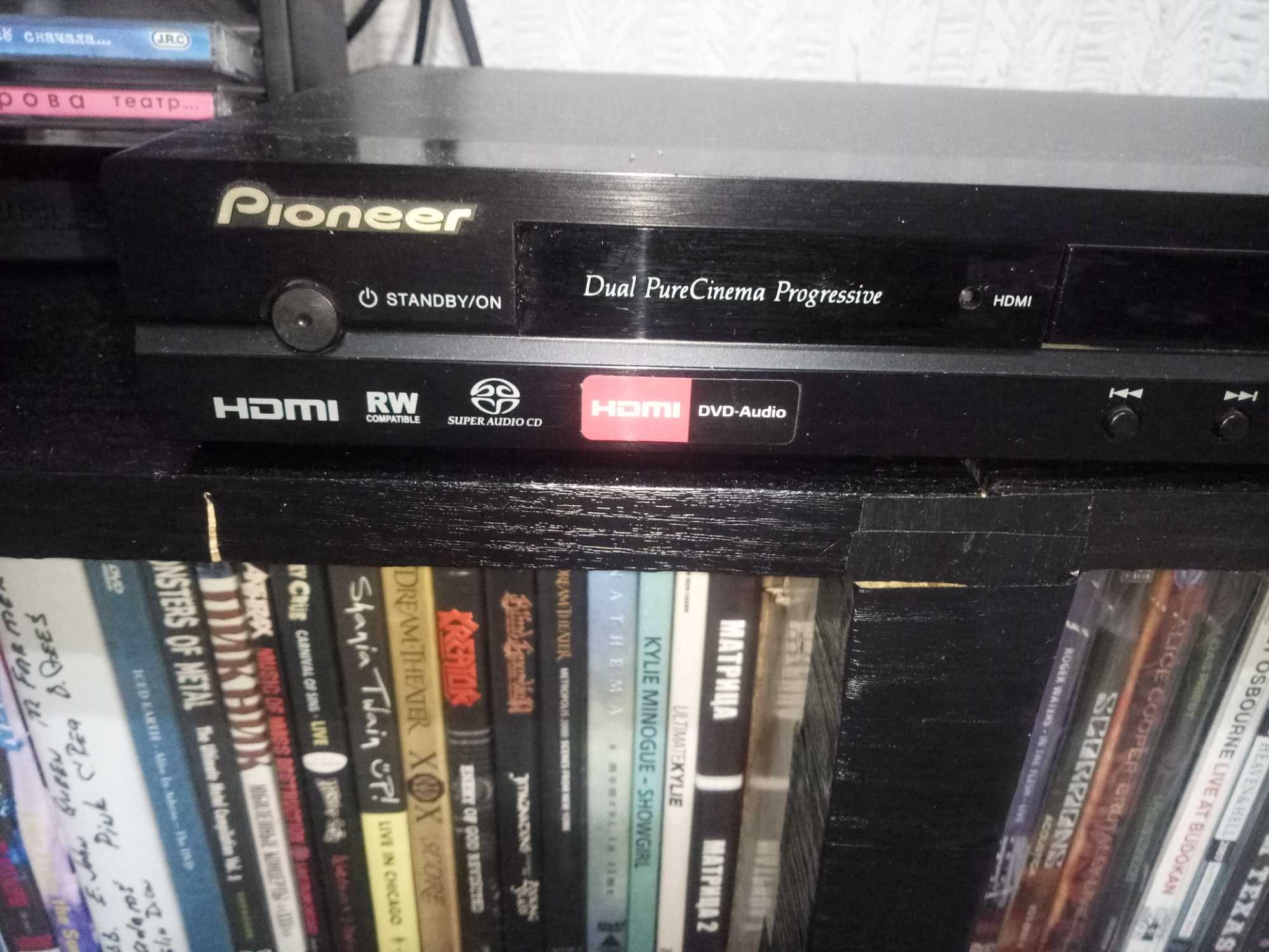 DVD Pioneer, активная акустика, DVD диски,отличный подарок меломану.