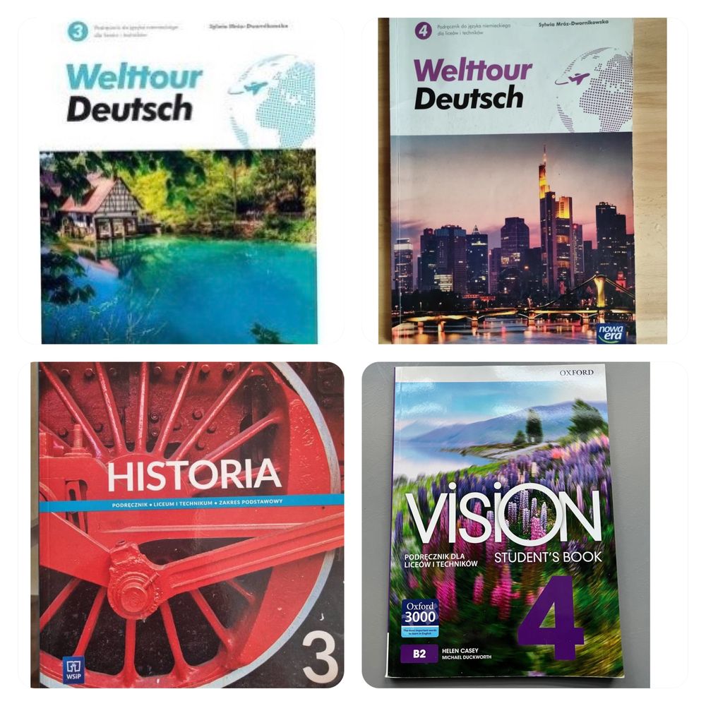 Welttour deutsch 3 4 wsip historia 3 angielski vision 4