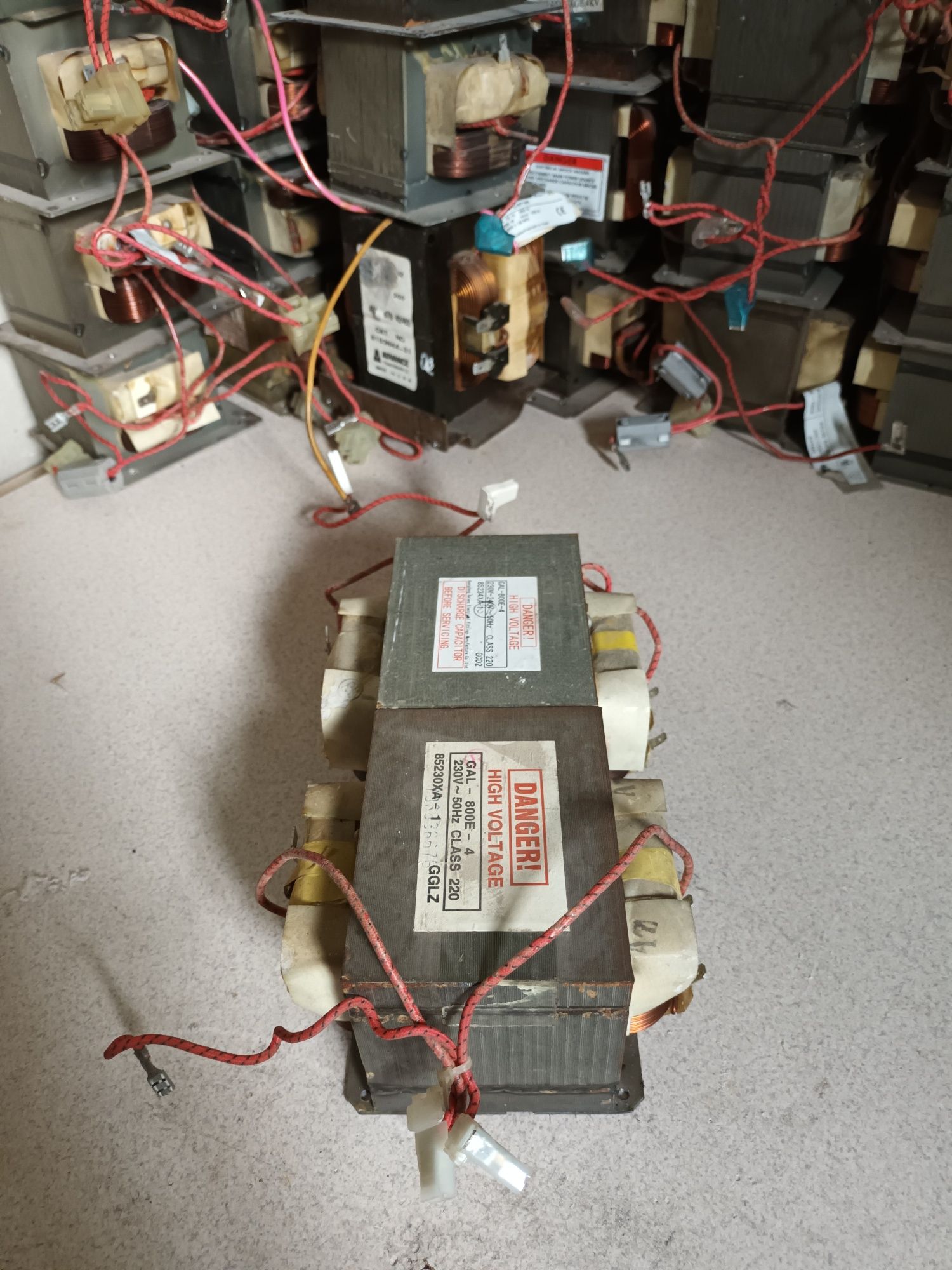 Transformator GAL-800E -4 800W 2 sztuki mikrofalówka zgrzewarka
