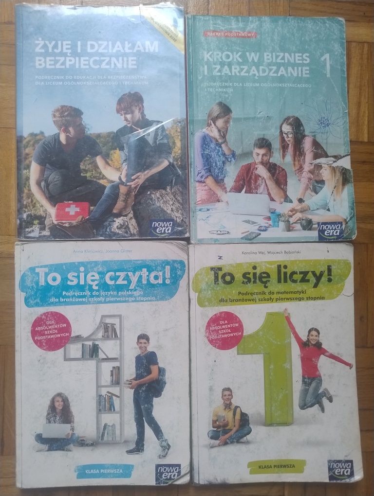 Książki do 1 kl. Szkoły branżowej