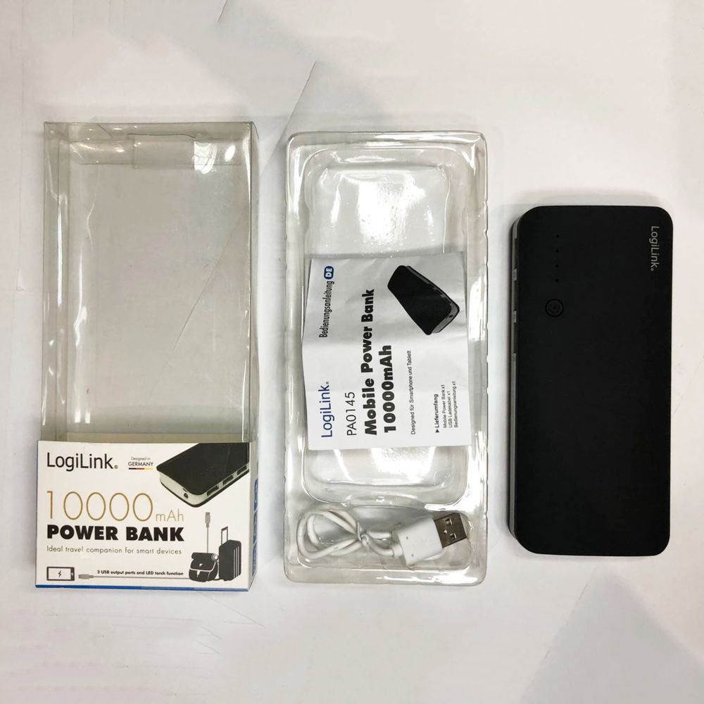 Power Bank Logilink PA0145(БЫСТРАЯ ЗАРЯДКА)