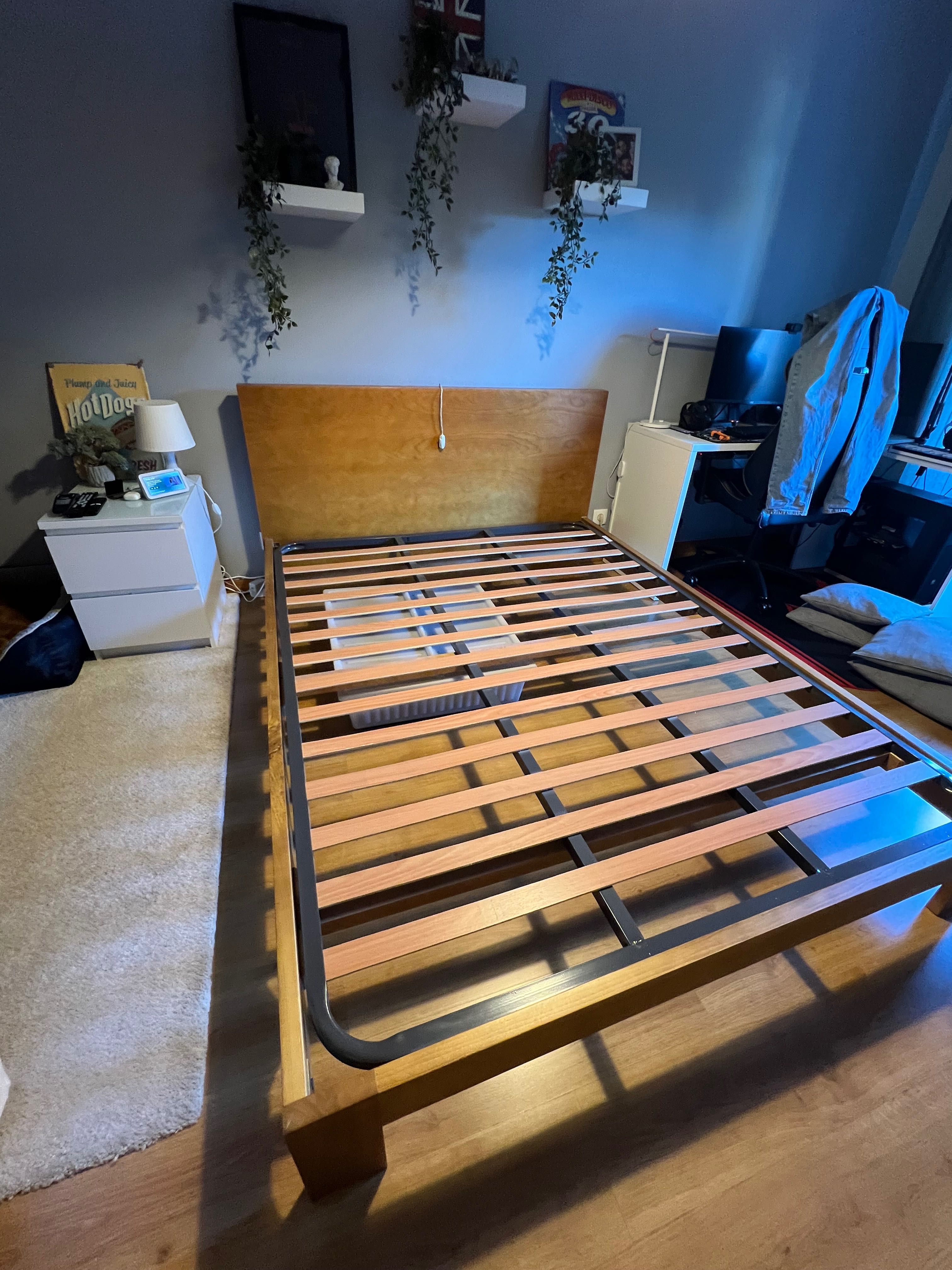 Cama de Casal Cerejeira c/estrado