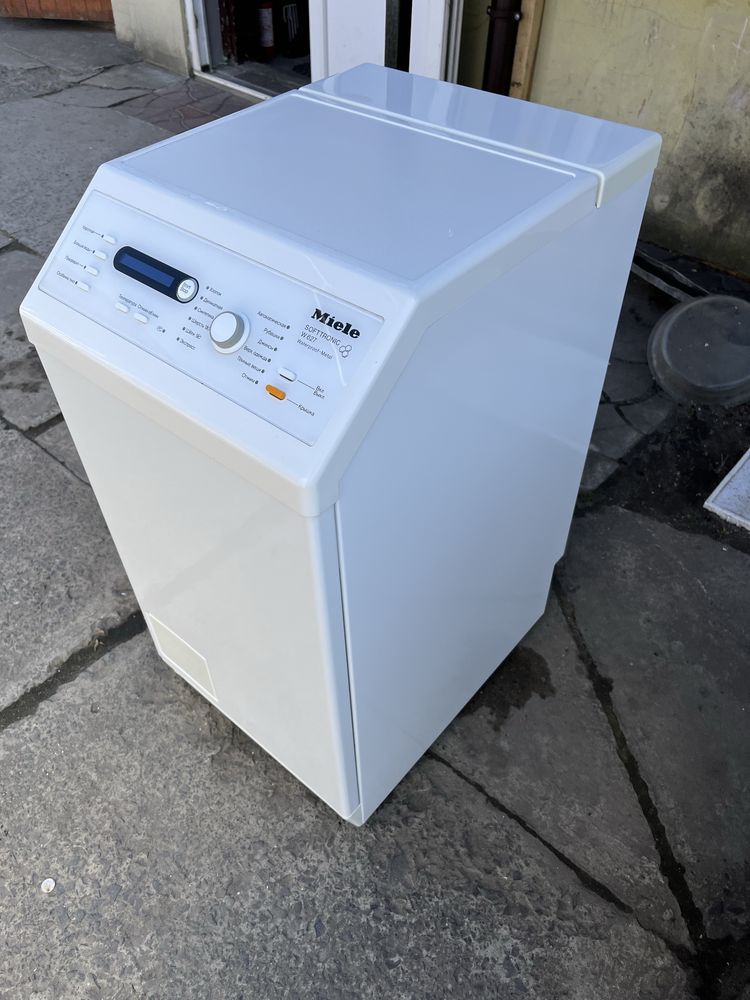 Miele W627 WPN українське меню